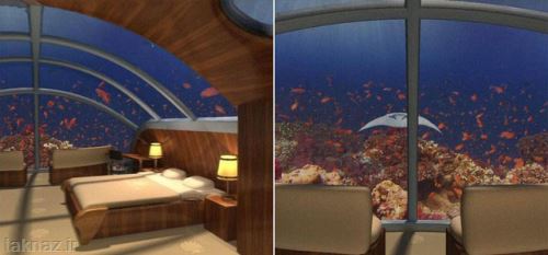 بزرگ ترین و زیباترین هتل زیر آبی جهان! + تصاویر بزرگ ترین و زیباترین هتل زیر آبی جهان! + تصاویر