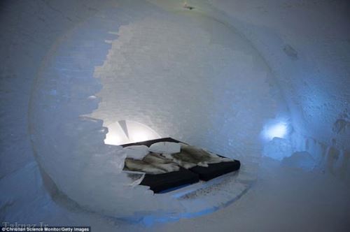 عکس های دیدنی هتل یخی شگفت انگیز در سوئد عکس های دیدنی هتل یخی شگفت انگیز در سوئد