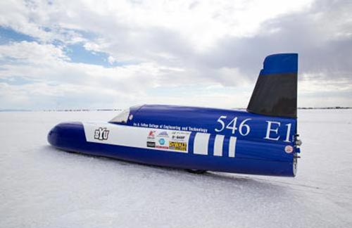 رکورد سرعت زمینی خودروی الکتریکی دنیا شکسته شد! + عکس رکورد سرعت زمینی خودروی الکتریکی دنیا شکسته شد! + عکس