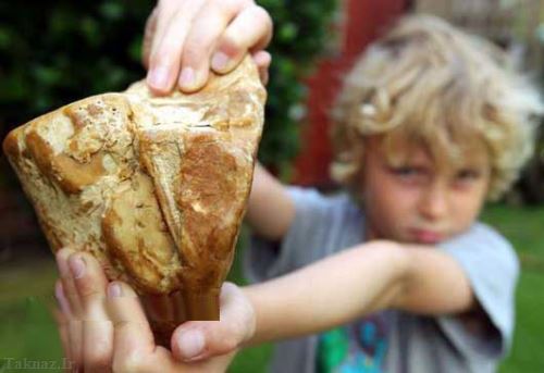 پسر بچه ای که با استفراع نهنگ ثروتمند شد! + عکس پسر بچه ای که با استفراع نهنگ ثروتمند شد! + عکس