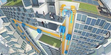 اخبار,اخبار علمی , نسل آینده آسانسورها اخبار,اخبار علمی , نسل آینده آسانسورها