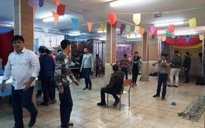 گزارش تصویری از عملکرد دانش آموزان جهت برگزاری جشنواره ملل2