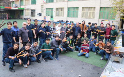 گزارش فعالیت گروه صالحین