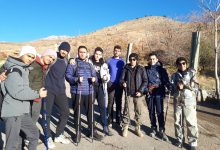 تصویر از تیم دانش قهرمان کوهنوردی منطقه 3 تهران